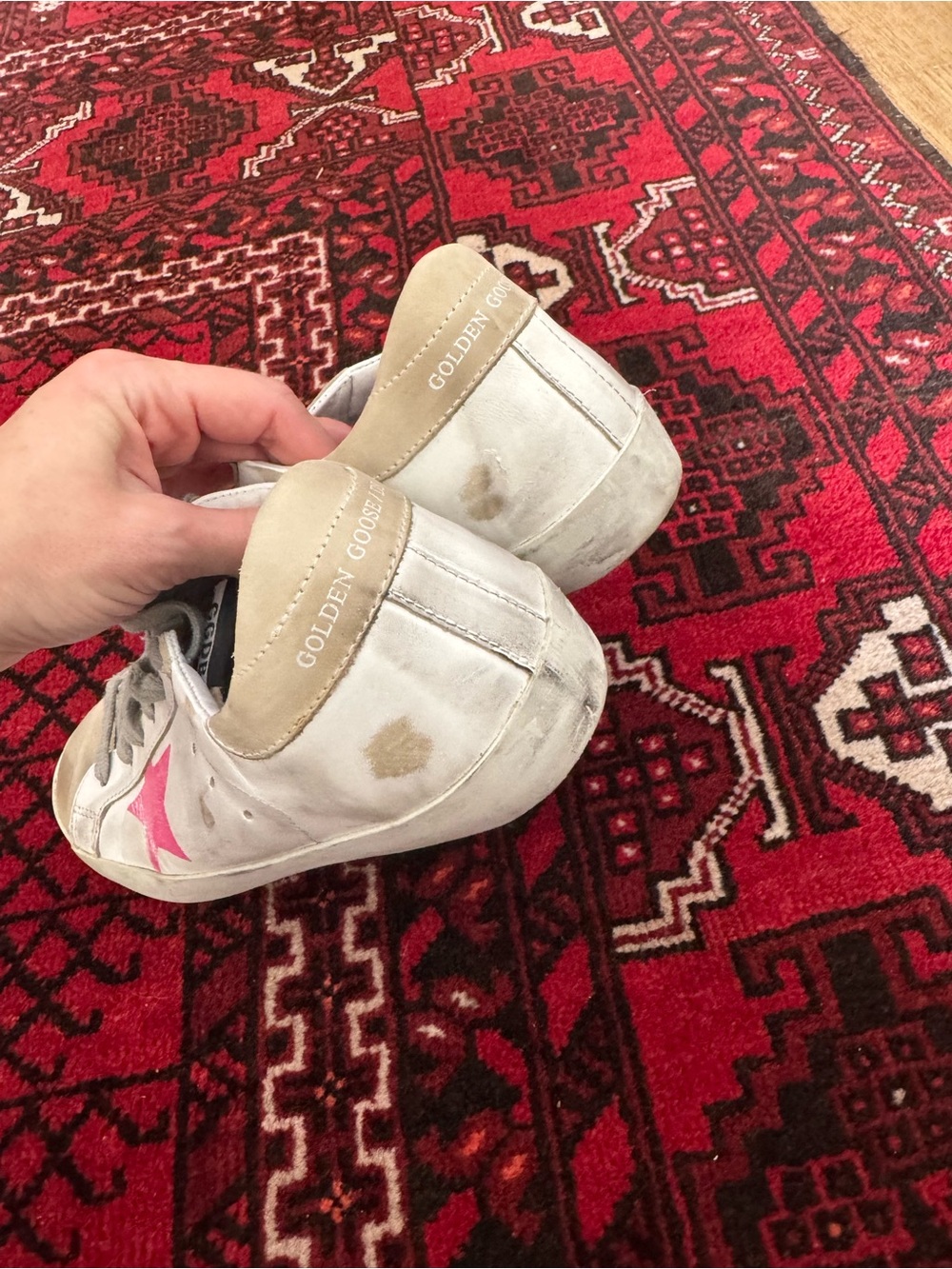 Golden Goose Pink Star Sneakers 40 - Picture 9 of 9